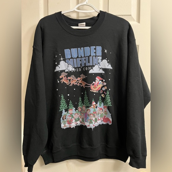 Dunder Mifflin Inc Paper Company crewneck size large - Picture 1 of 3